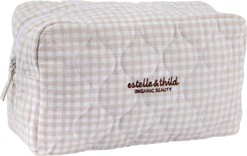 Quilted Toiletry Bag