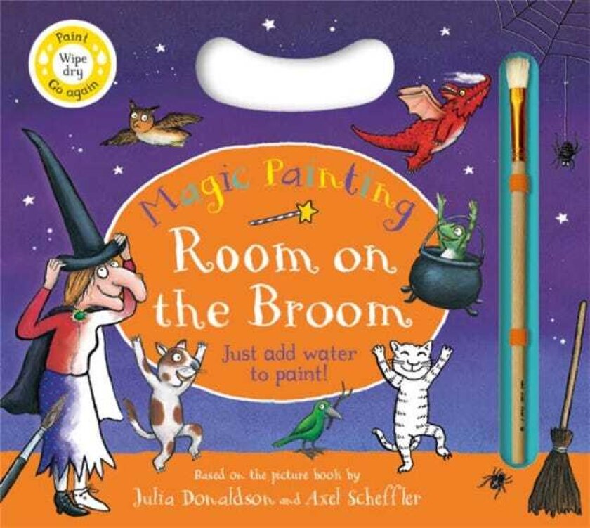 Room on the Broom Magic Painting Just add water to paint!