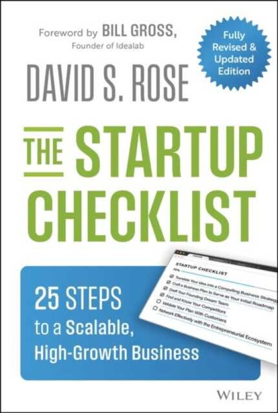 The Startup Checklist 25 Steps to a Scalable, HighGrowth Business