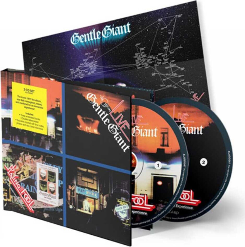 Gentle Giant Playing The Fool The Complete Live Experience CD