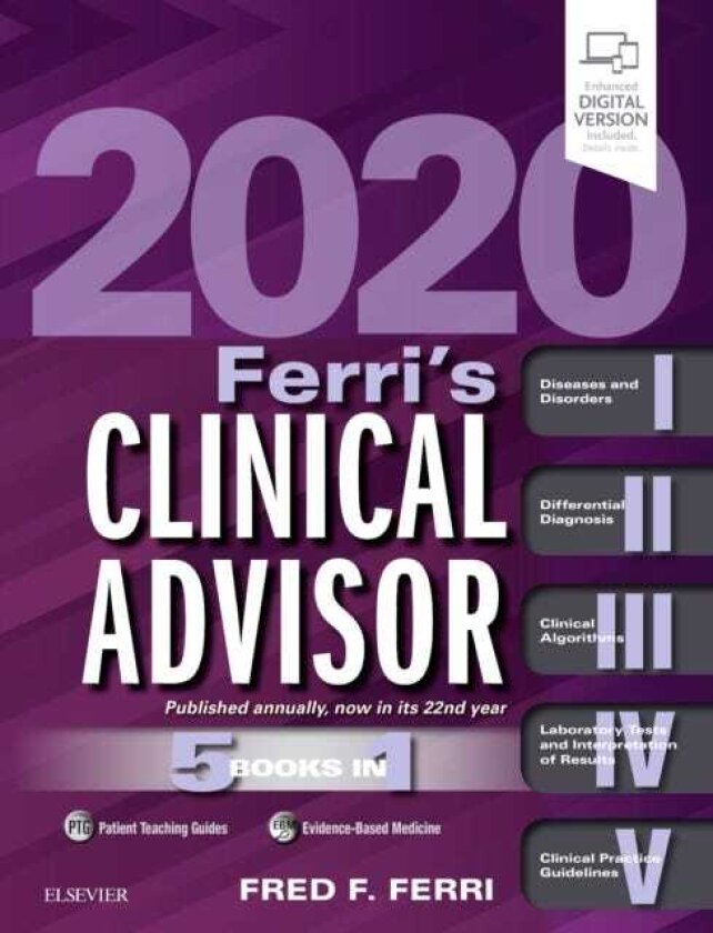 Ferri's Clinical Advisor 2020 5 Books in 1