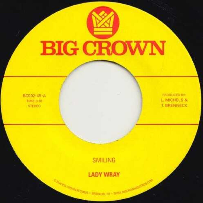 Lady Wray Smiling / Make Me Over LP/Vinyl
