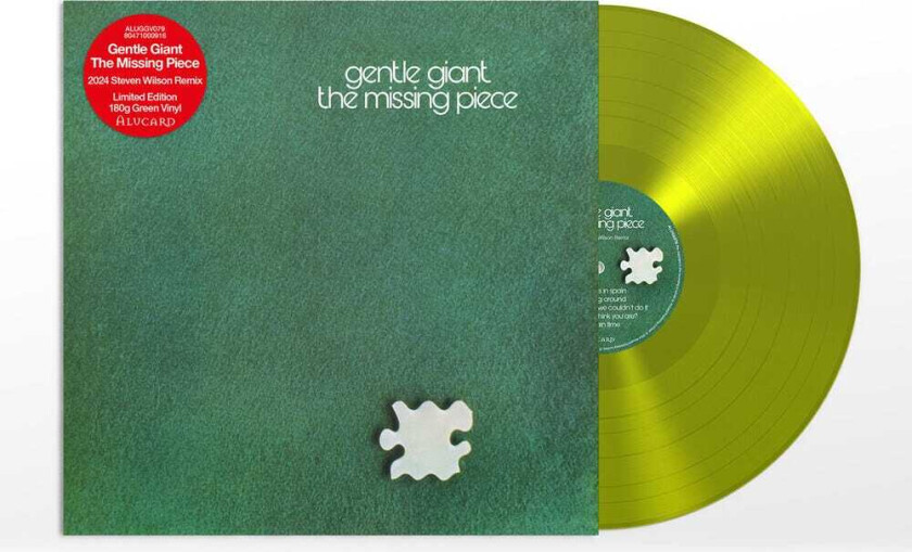 Gentle Giant Missing Piece Steven Wilson Remix Green LP/Vinyl
