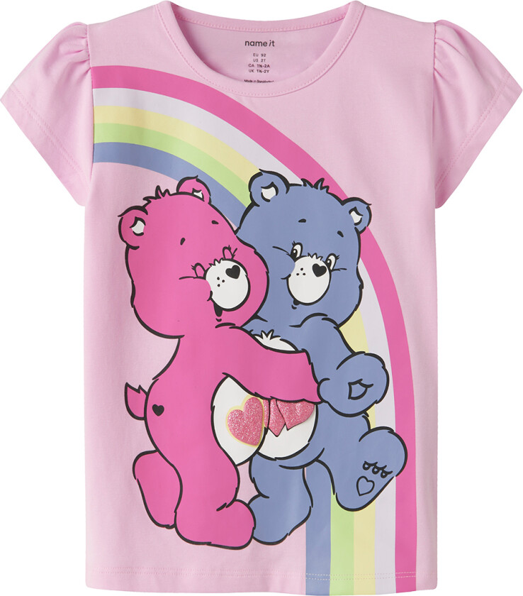 T-skjorte - NmfMyma - Piruoette/Carebears - - 3 år (98) - T-skjorte