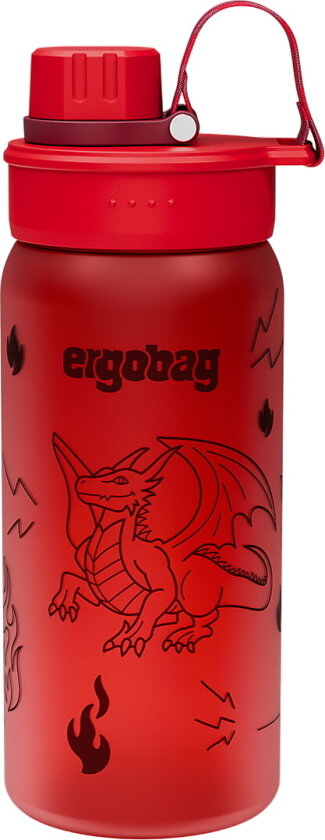 Drikkeflaske - 500 ml - Drage - - OneSize - Drikkeflaske