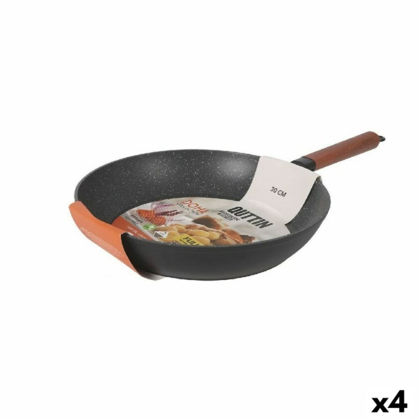 Stekepanne Quttin Doha Smitt aluminium 53 x 30 x 6 cm (antall 4)