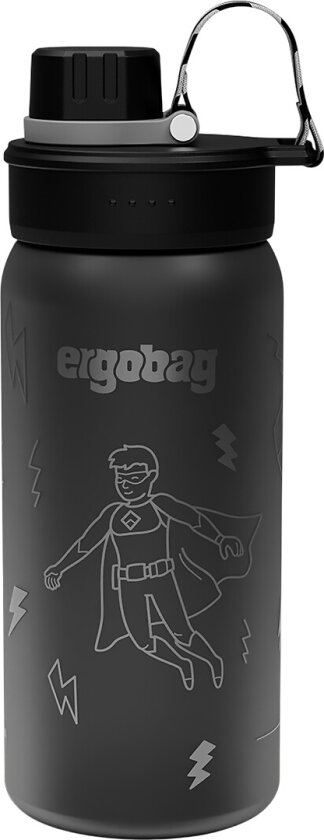 Drikkeflaske - 500 ml - Superhero - - OneSize - Drikkeflaske