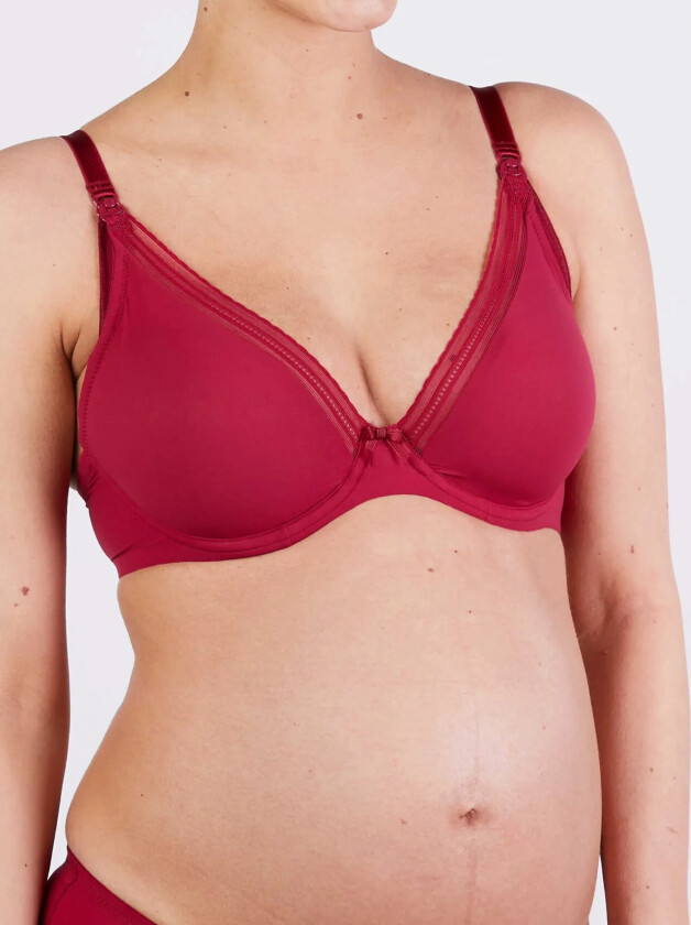 Maternity And Nursing Bra Milk - Red - 85 B