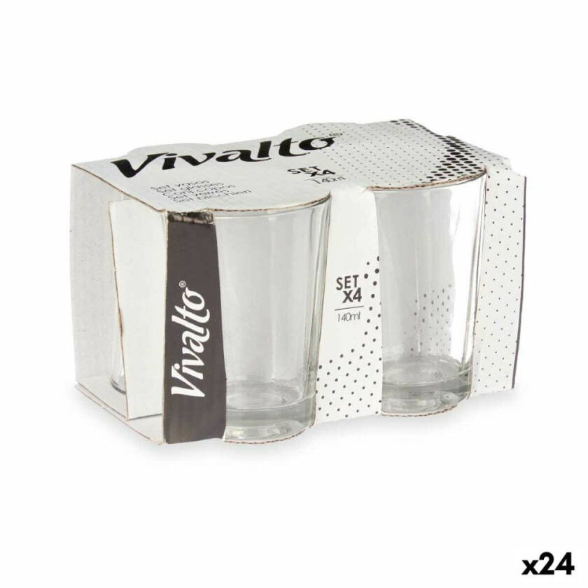 Glass kaffe/kafé 140 ml (24 kvantitet)