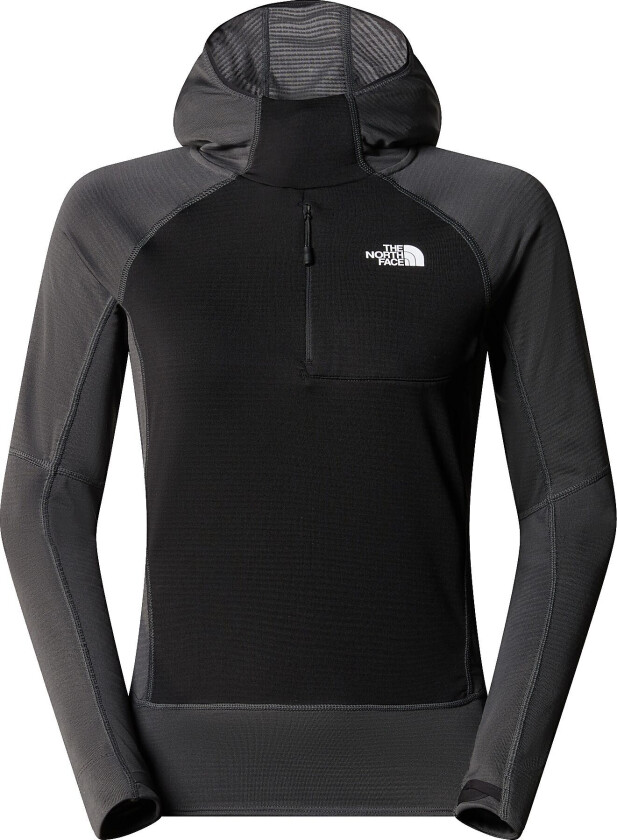 Women's Bolt Polartec Power Grid Pull-On Jacket Asphalt Grey/TNF Black XS, Asphalt Grey/Tnf Black