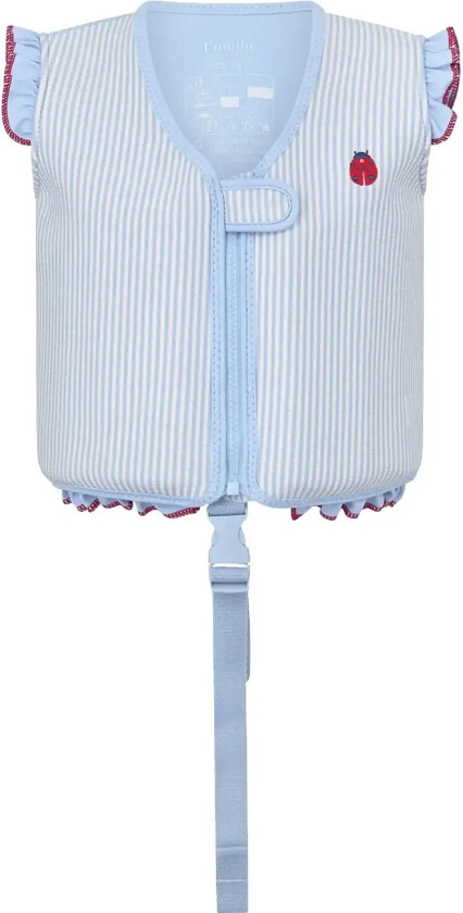 Svømmevest - Seersucker - Ladybug - Blue - 1-3Y