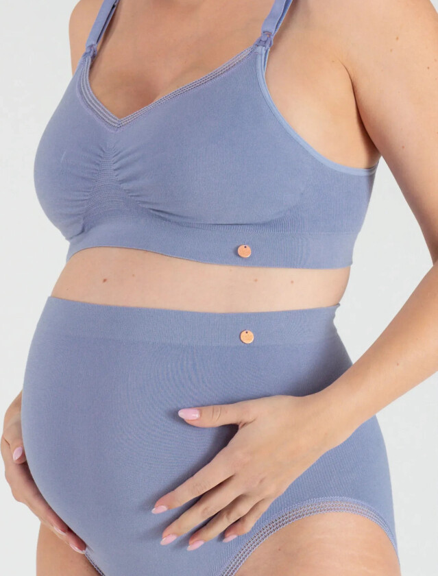 Maternity Panties Organic - Purple - S