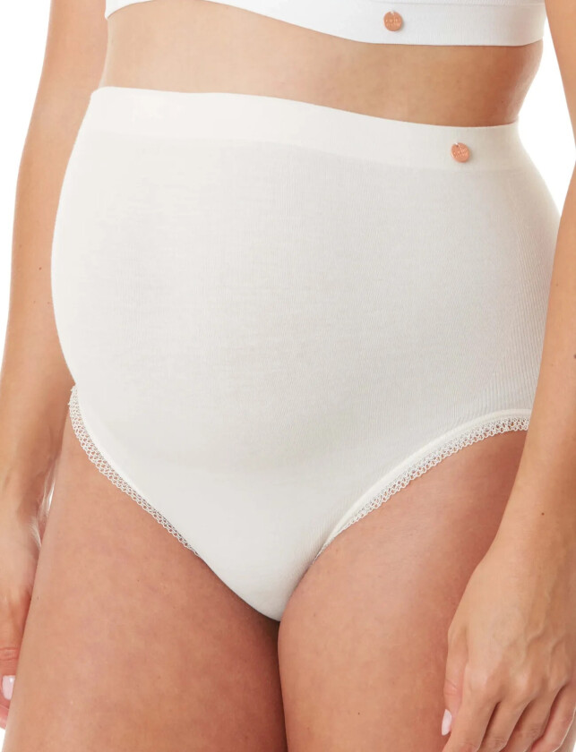 Maternity Panties Organic - White - S