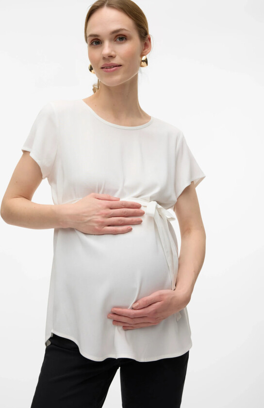 Vmmbella Ss Top Wvn Ga Noos - White - XL