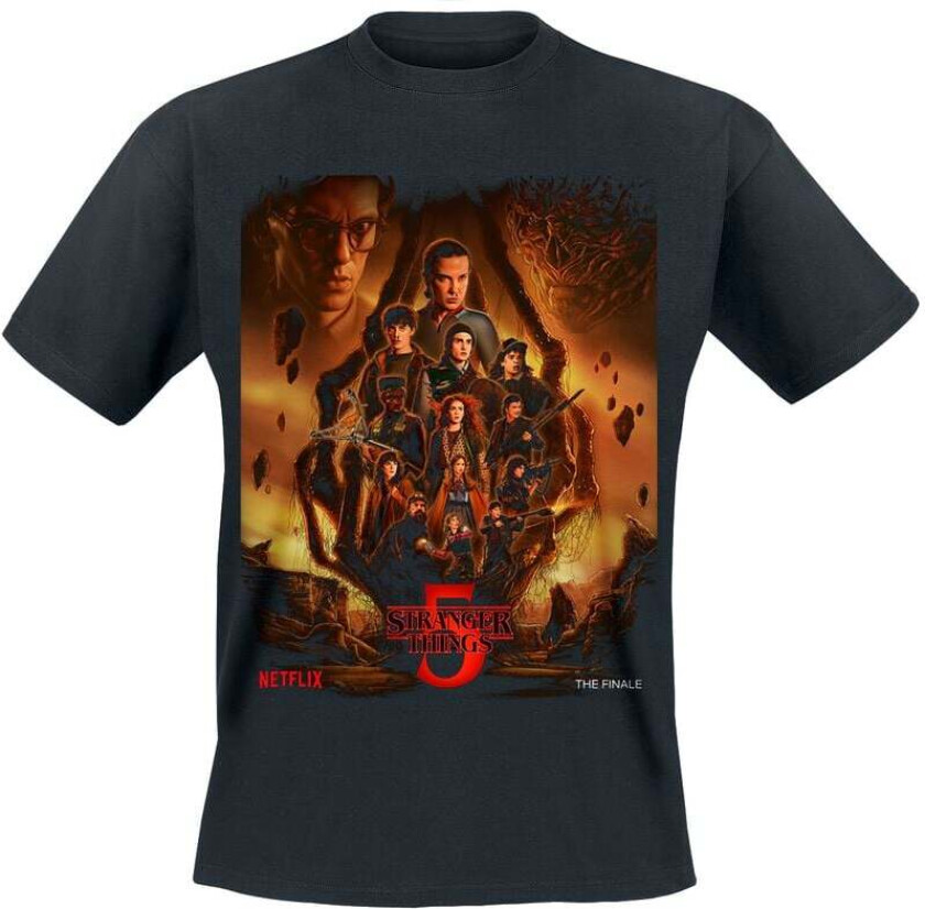 T-skjorte - Season 5 - The Finale Poster - S til 5XL - Herrer - svart