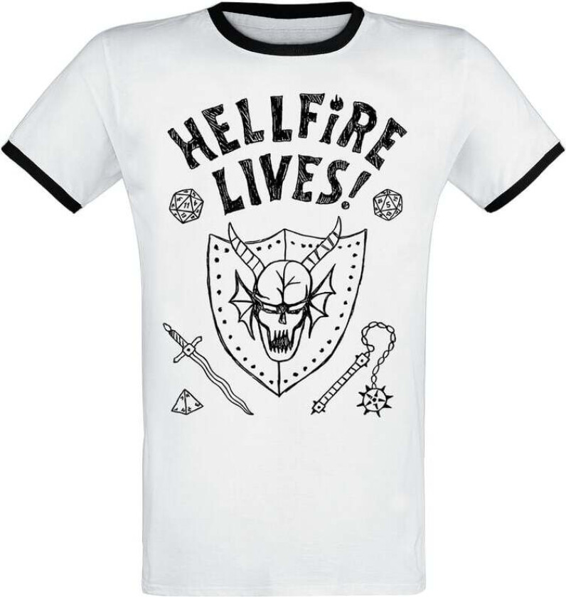 T-skjorte - Season 5 - Hellfire Lives! - S til 3XL - Herrer - flerfarget