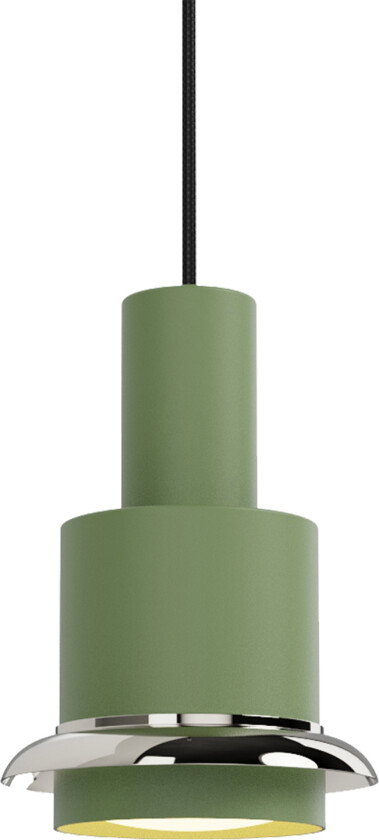 Chaumont Pendel Ø19xH28 Green/Nickel