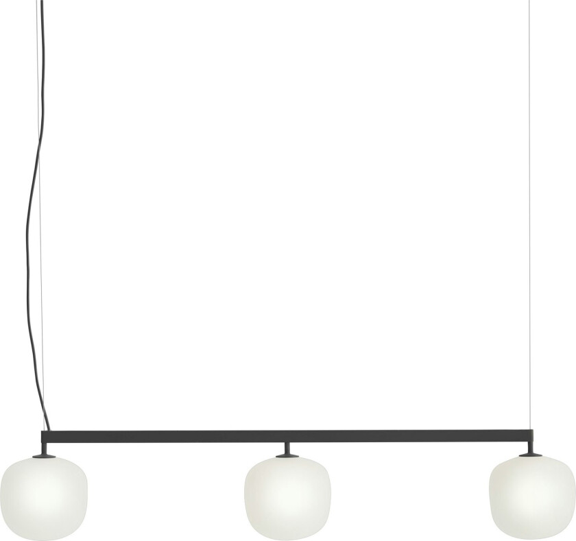 Rime Rail Lamp pendel Black