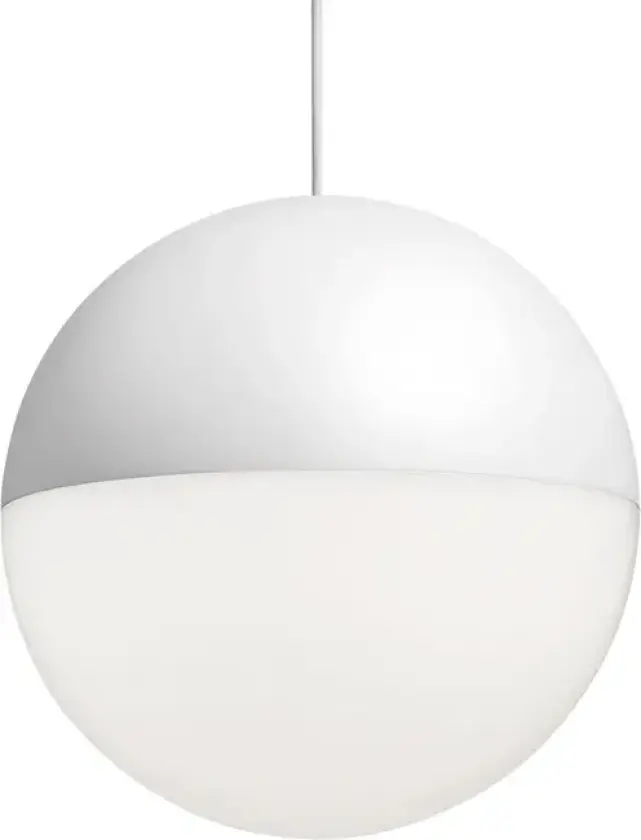 FLOS String Light Sphere hengelampe hvit 12m touch