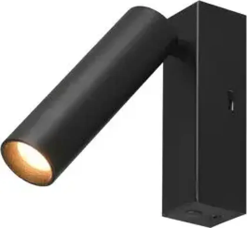 Ambala LED downlight, 1 lyskilde, svart, metall, CCT, dimbar