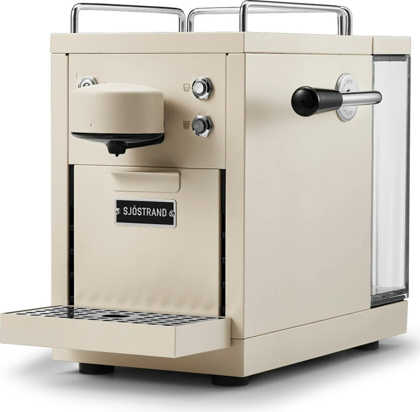 - Sjöstrand Espresso Capsule Machine - Beige - Kaffemaskiner Og Kaffebryggere - Beige