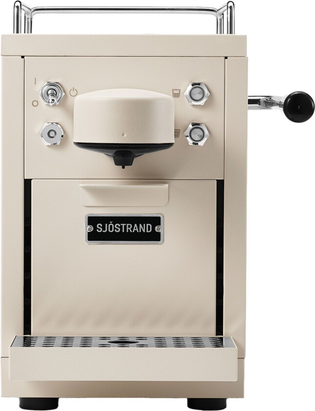 - Sjöstrand Espresso Capsule Machine - Beige - Kaffemaskiner Og Kaffebryggere - Beige