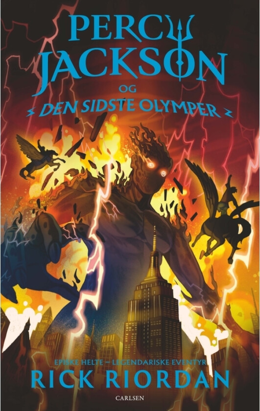 Percy Jackson (5) - Percy Jackson og den sidste olymper | Rick Riordan | Språk: Dansk
