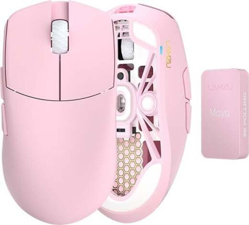 Maya Champion Edition - Light Pink - Gaming mus - Optisk - 6 - Lilla
