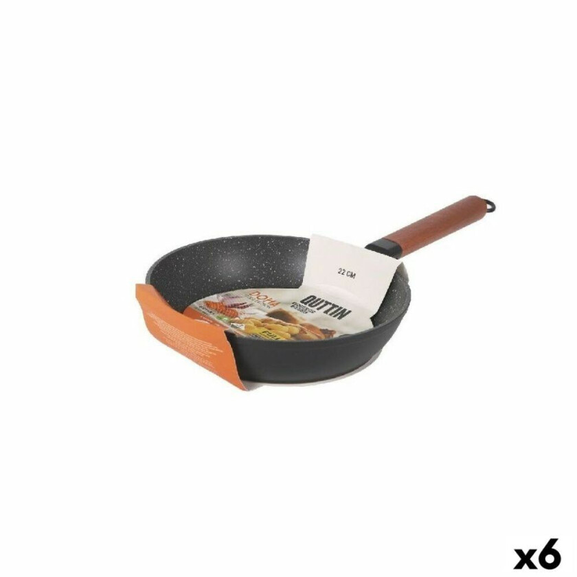 Stekepanne Quttin Doha Smitt aluminium 45 x 22 x 5 cm (6 enheter)