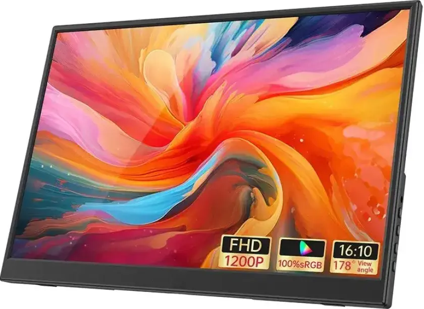 Extralink Smart Life S15 14 | Bærbar skjerm for bærbare datamaskiner, telefoner og konsoller | USB-C/mikro-HDMI