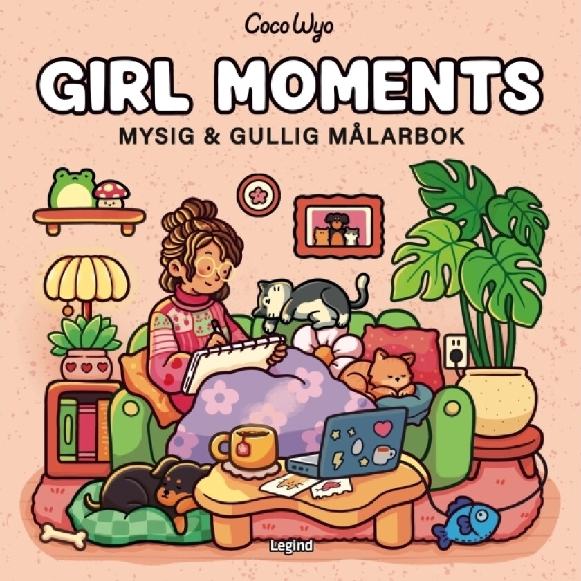 Malebog: Girl Moments - Cozy Coloring | Coco Wyo