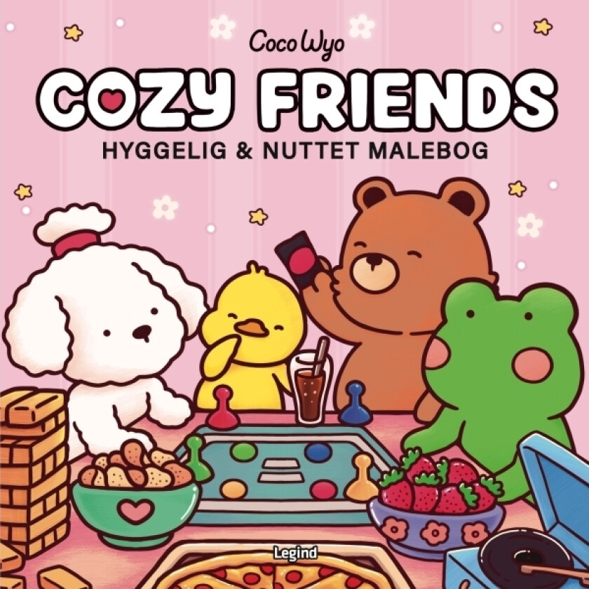 Malebog: Cozy Friends - Cozy Coloring | Coco Wyo