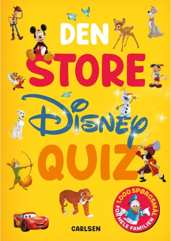 Den store Disney-quiz | Disney Alexander Grevy Hannah Jeppesen | Språk: Dansk