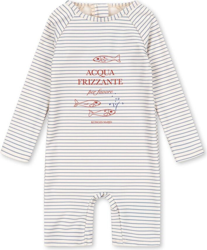 Aster Badedrakt Stripe Bluie Stripe Bluie 3 Y Blå 3 år mann