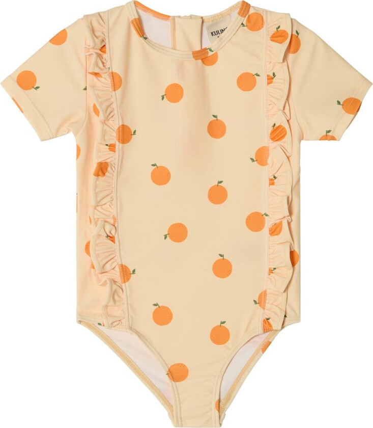 Symi UV-badedrakt Oranges Oranges 86/92 cm Gul 86/92 cm unisex