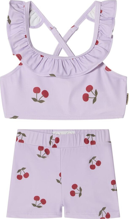 Samoa UV-bikini Violet Cherry Violet Cherry 110/116 cm Lilla 110/116 cm unisex