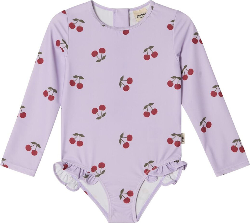 Antibes UV-badedrakt Violet Cherry Violet Cherry 86/92 cm Lilla 86/92 cm unisex