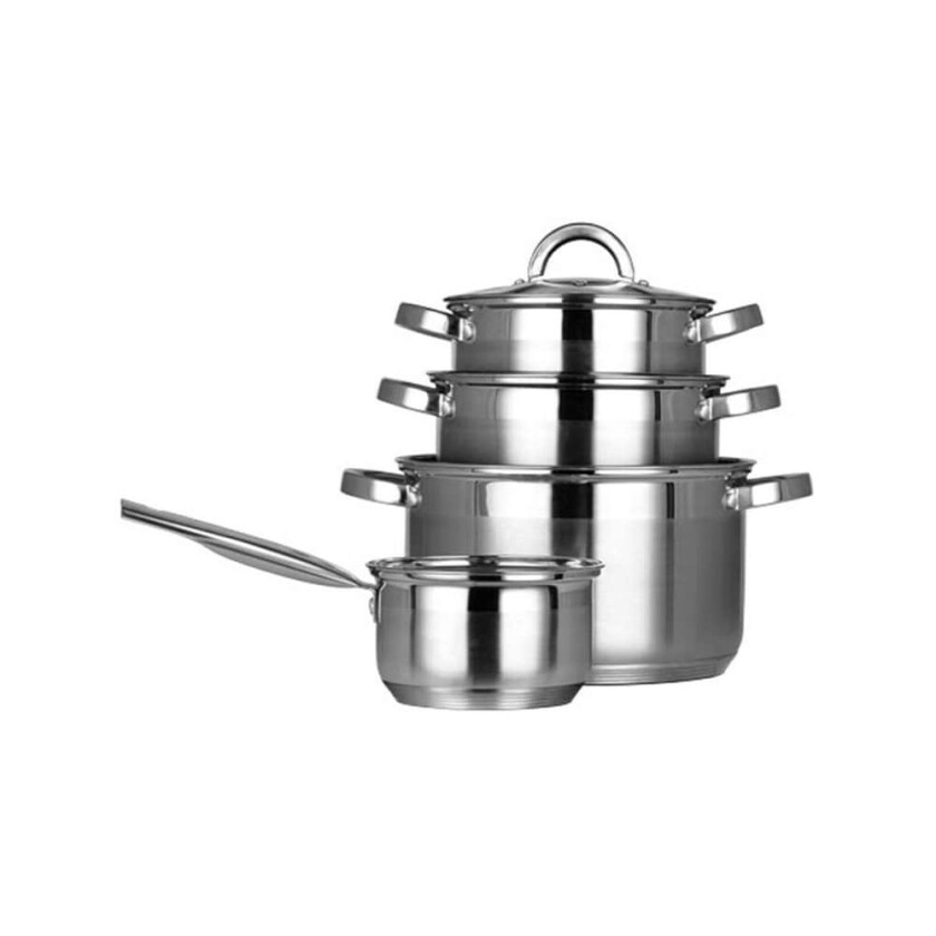 Stekepanne Smile MGK-21 Stål Rustfritt stål à 18 cm à 24 cm à 20 cm à 16 cm (4 kvanta)