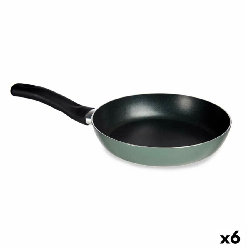Stekepanne 20 cm Grønn Aluminium (6 mengder)