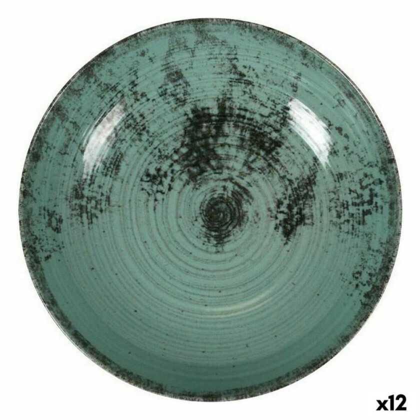 Dyp tallerken La Mediterránea Aspe Turkis à 22,7 x 5 cm (12 kvantitet)