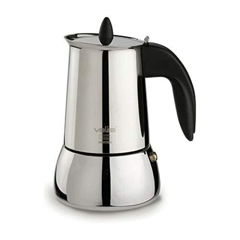 Italiensk kaffekanne Valira ISABELLA 6T Svart stål 6 kopper
