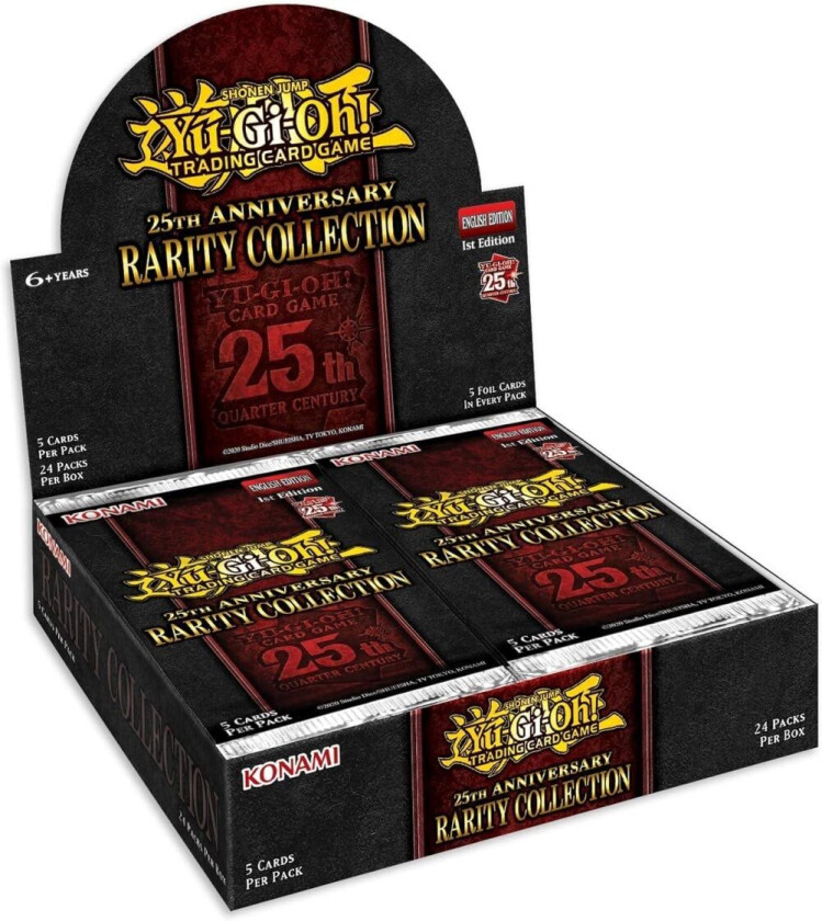 25th Anniversary Rarity Collection Booster Display (24 Packs) - ENGLISH EDITION