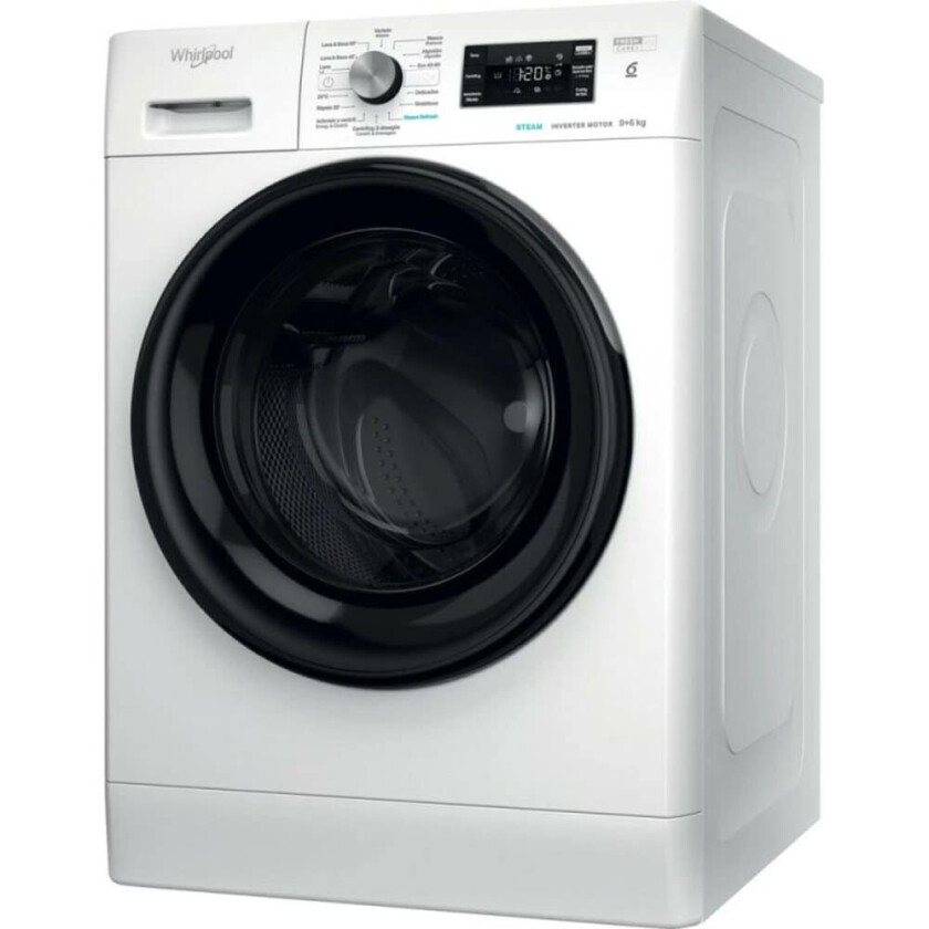 Vaskemaskin - tørketrommel Whirlpool Corporation FFWDB964369BVSP 1400 rpm 9 kg Hvit