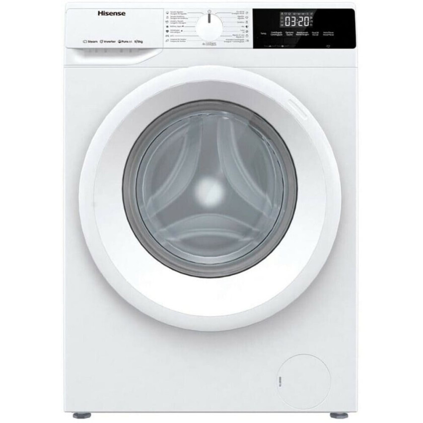 Vaskemaskin - tørketrommel Hisense WDQE8014EVJM 1400 rpm Hvit