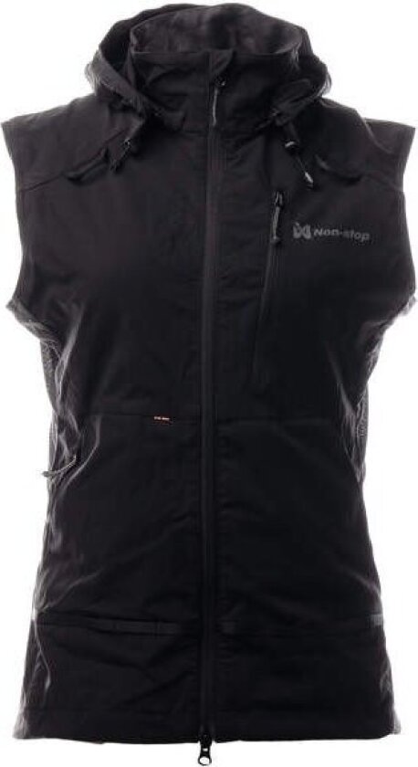 Non-Stop Dogwear Obedience Treningsvest med Hette Svart (XS)