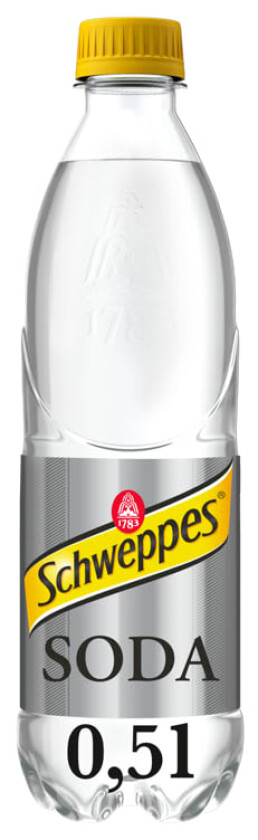 Soda Water 0,5l flaske