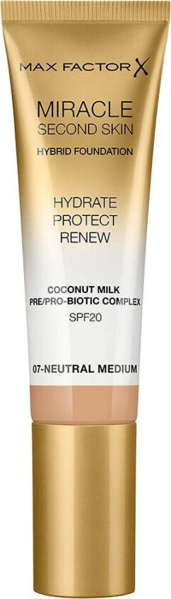 Miracle Touch Second Foundation 07 Neutral Medium