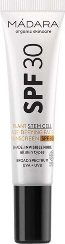 Mádara Plant Stem Cell Age-Defying Face Sunscreen SPF 30 10 ml