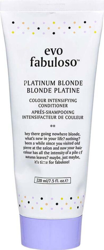 Fabuloso Colour Intensifying Conditioner - Platinum Blonde, 220 ml  Hårkur