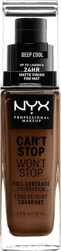 NYX PROFESSIONAL MAKEUP Can't Stop Won't Stop Full Coverage Foundation